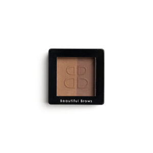 DUO EYEBROW POWDER - MARRÓN OSCURO / CHOCOLATE