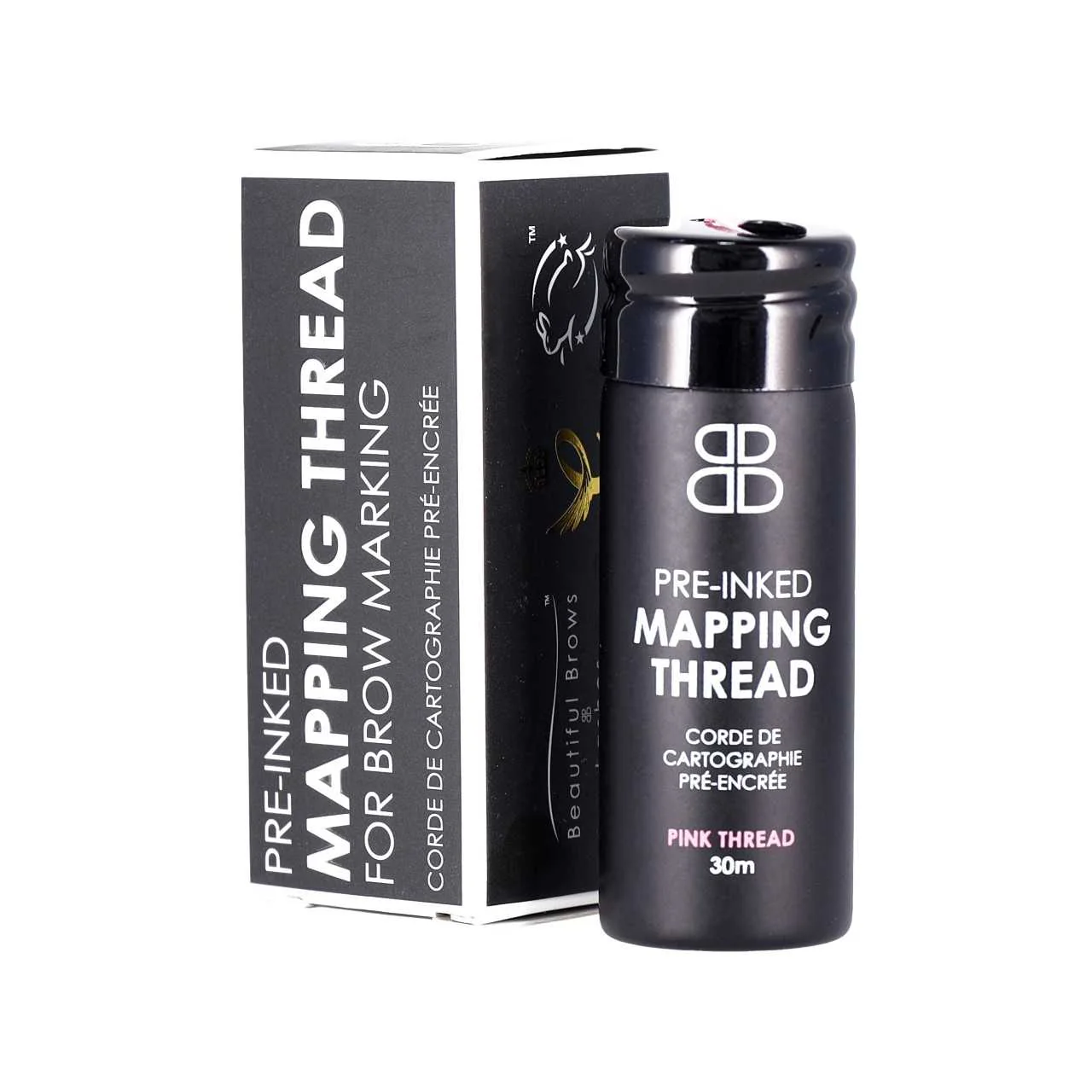 Hilo Rosa Pre-Pintado 30m de mapeo